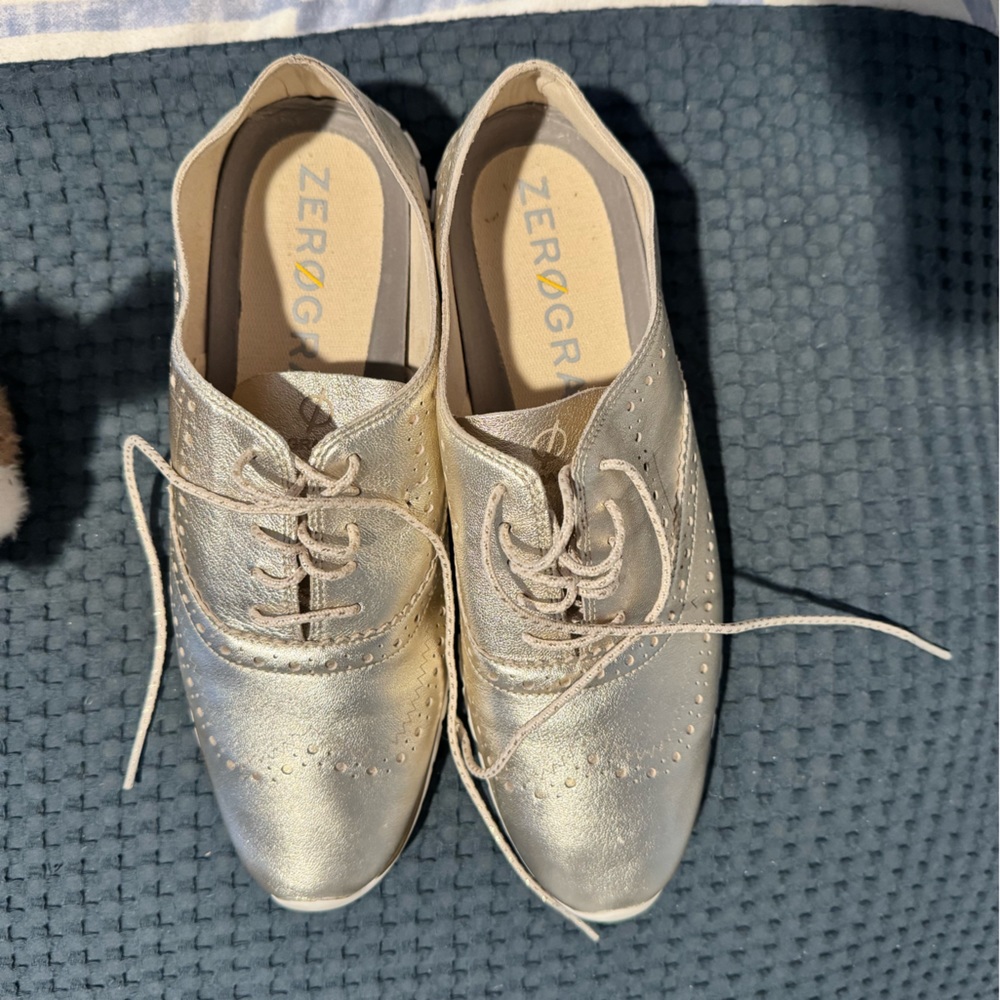 Cole Haan Gold Zero Grand sz 9.5